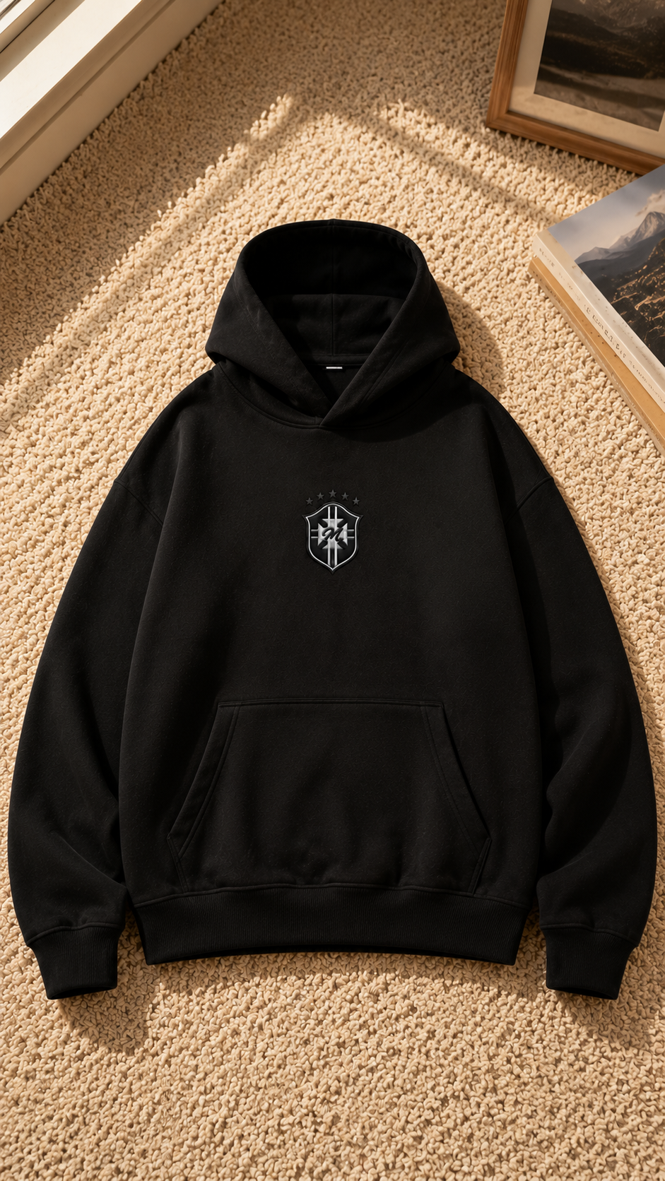 Milane Brazil Hoodie Black