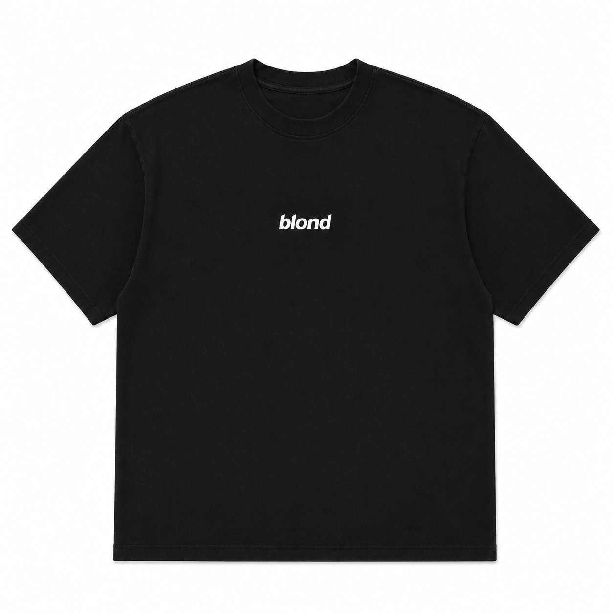 Blond Graphic Tee Black
