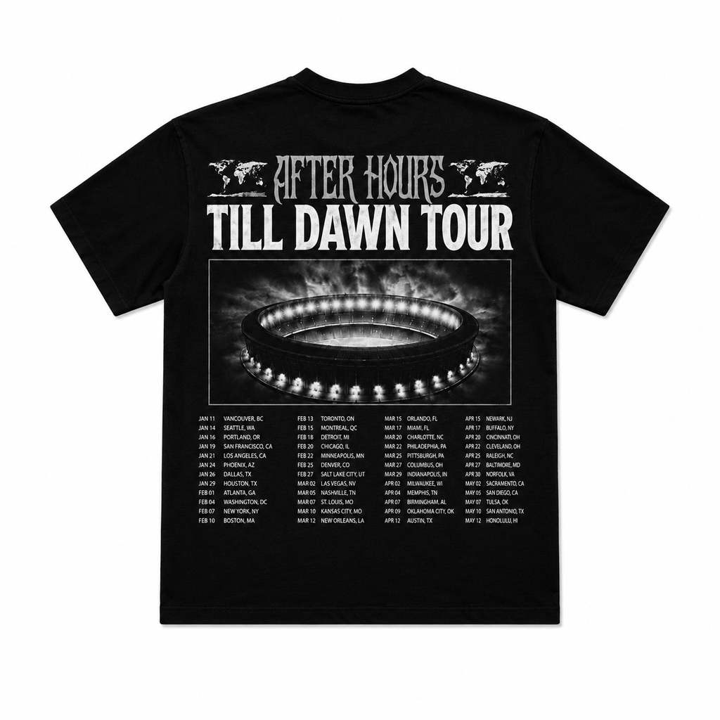 The Weeknd Tour Graphic tee